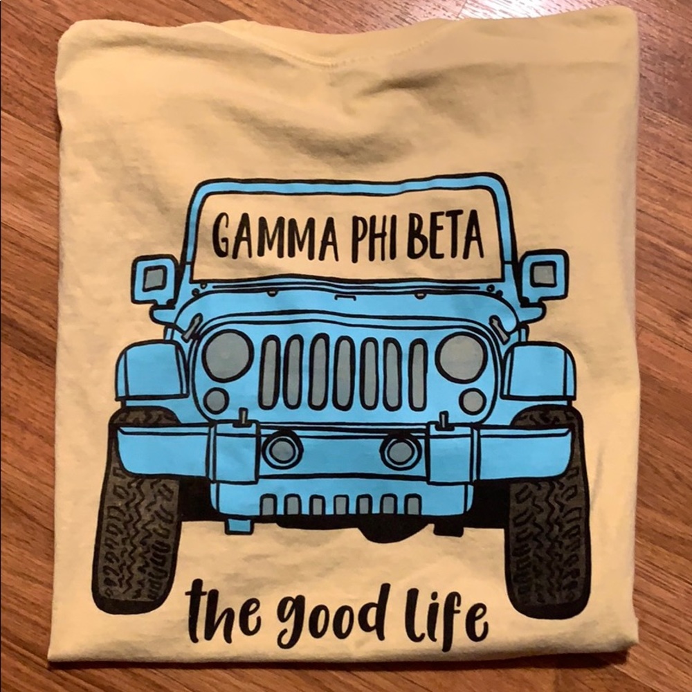 XL Comfort Colors Gamma Phi Beta Tee